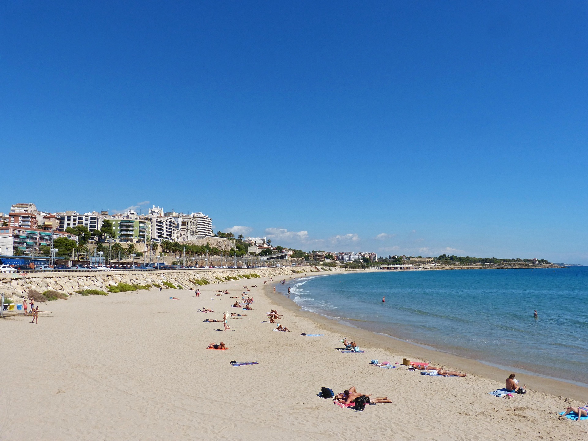 Platja del Miracle i Tarragona